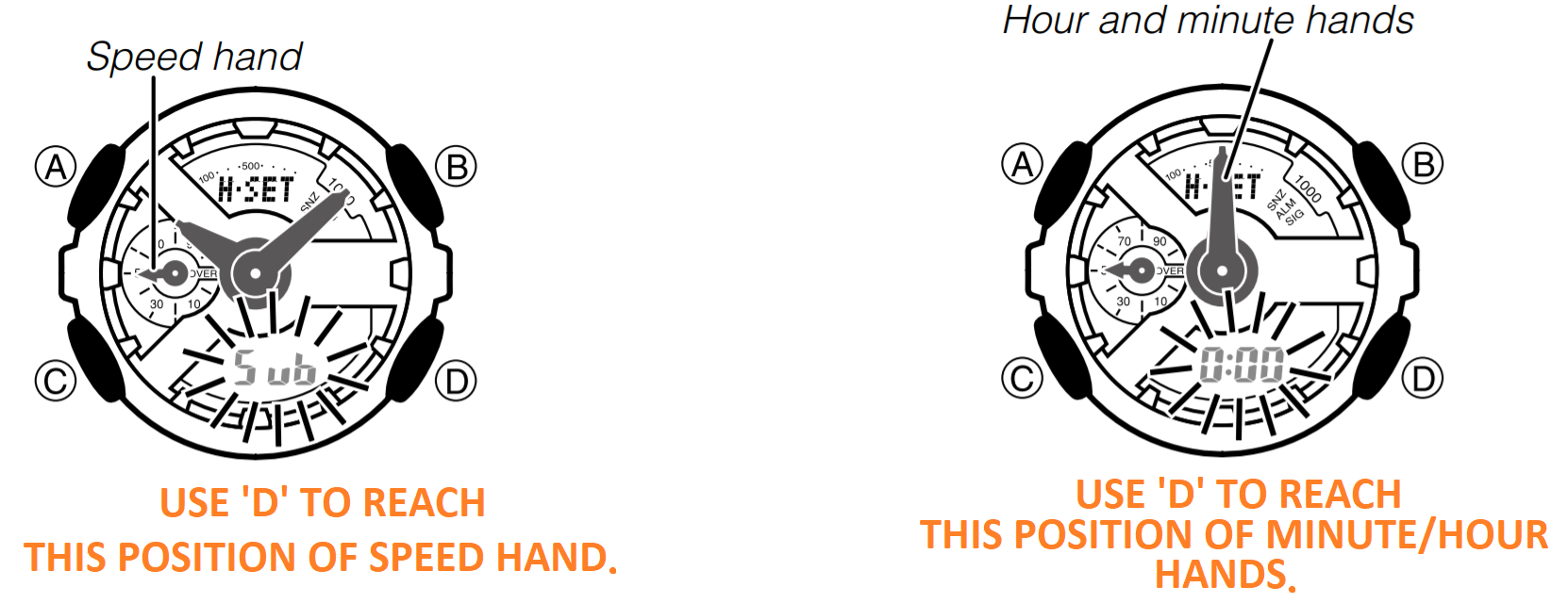 how to set time on g shock 5146 watch