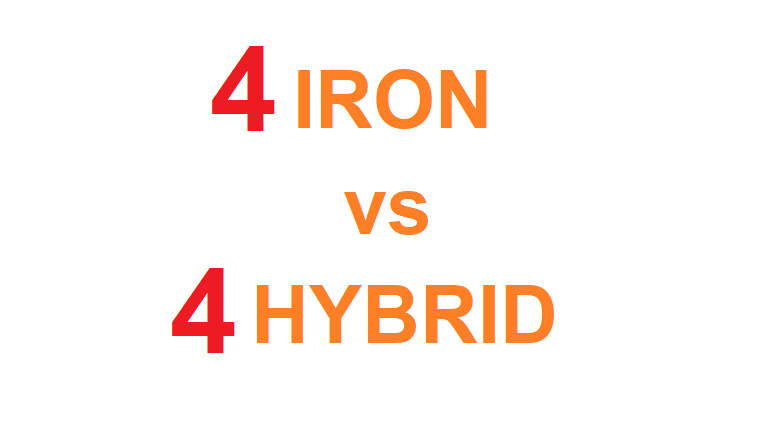 4 iron vs 4 hybrid