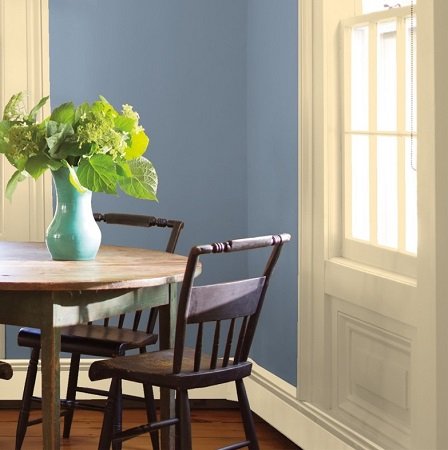 Bachelor Blue best blue gray colors benjamin moore review