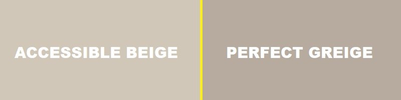 accessible beige vs perfect greige