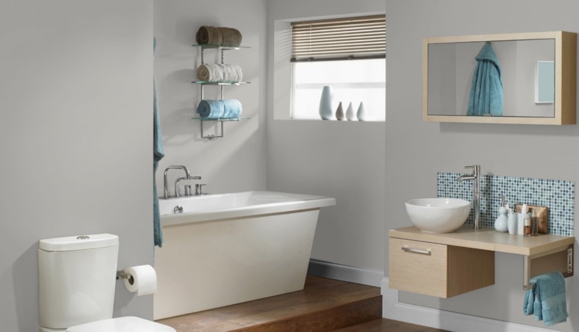 light french gray bathroom 1 - Tell Me Best