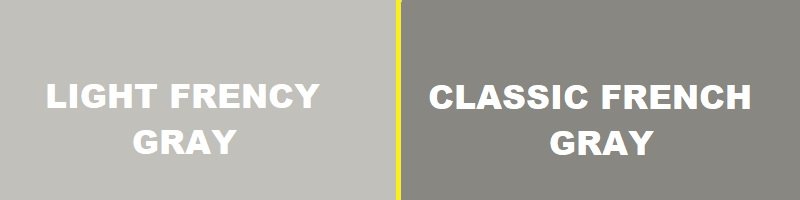 Light French Gray Vs Classic French Gray Tell Me Best