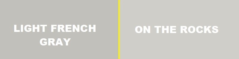 light french gray vs on the rocks reviewed
