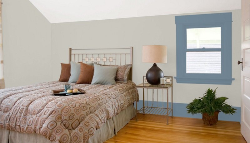 sw repose gray bedroom 2