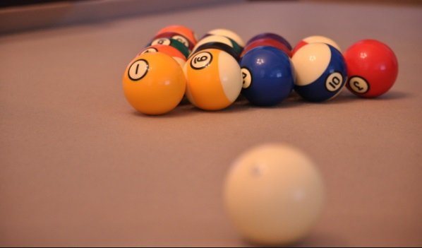 pool rules if ayou hit your opponent ball in