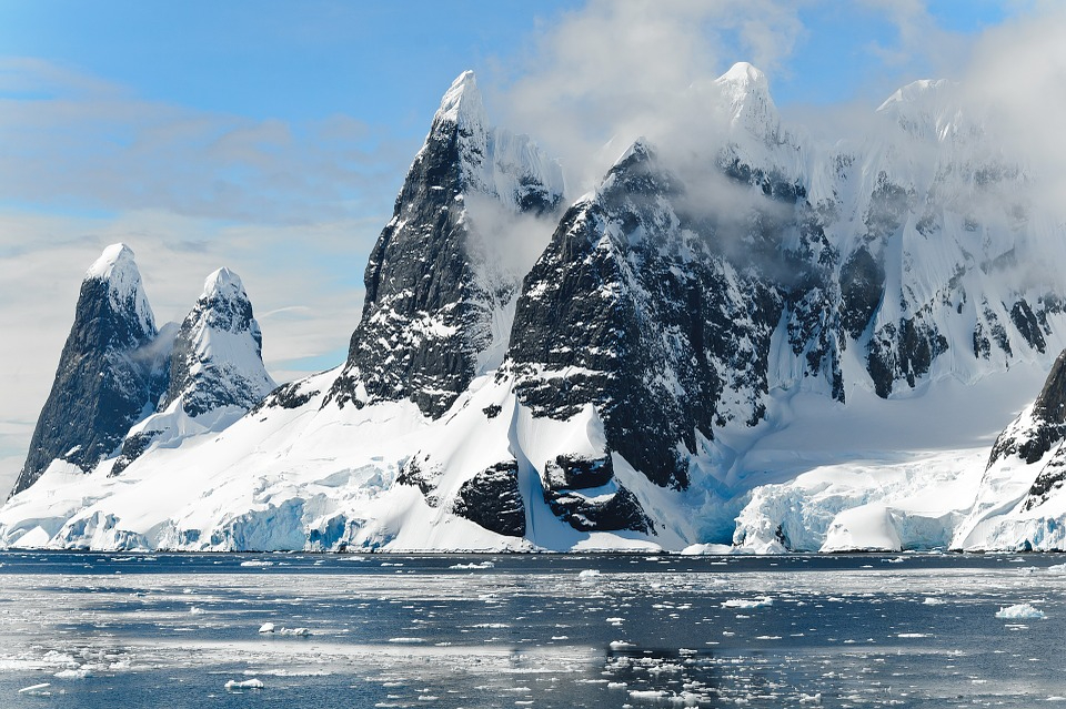 melting ice antarctica