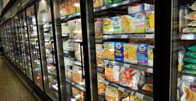food storage grocery store frozen food dinner