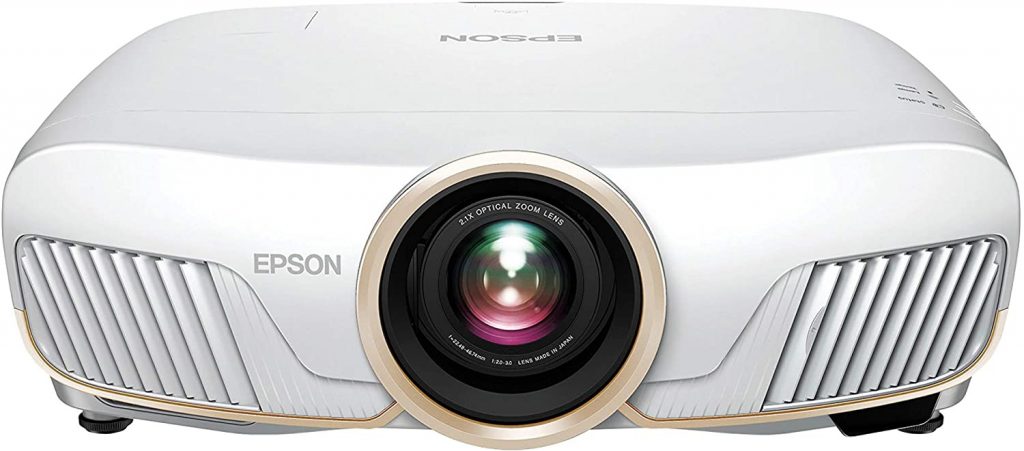 Epson Home Cinema 5050UB 4K PRO-UHD 3-Chip Projector with HDR, White home theater projector