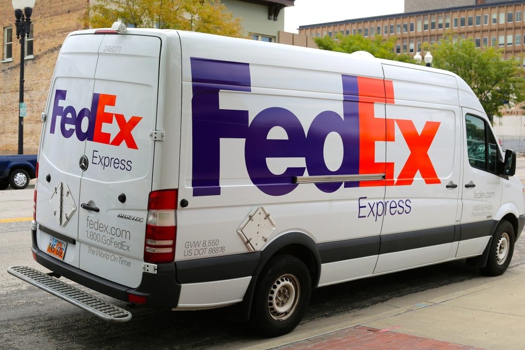 shipping costs fedex van shipping