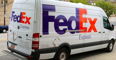 shipping costs fedex van shipping