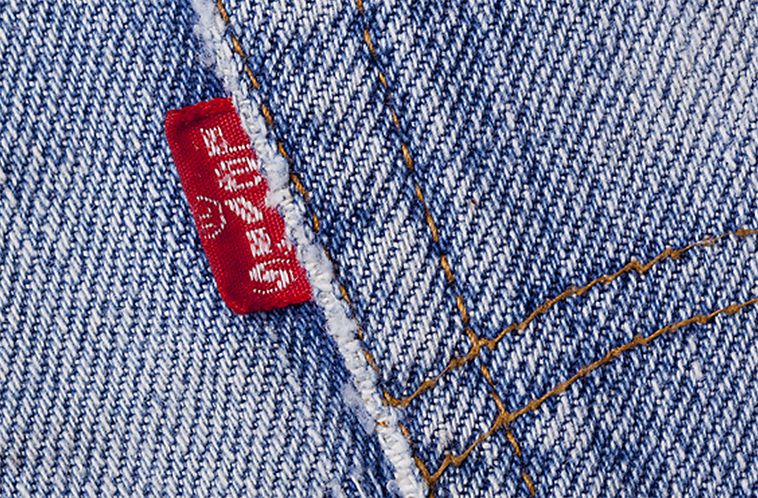 what material are levi jeans made of