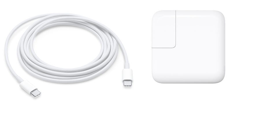 macbook standard cables and power