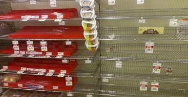 food shortages