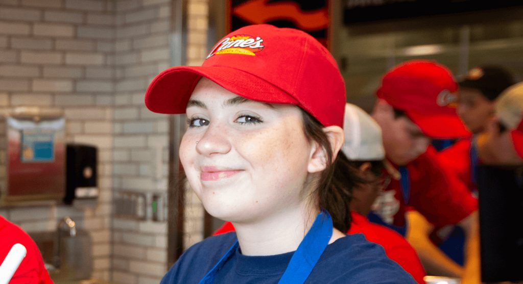 raising cane's employee