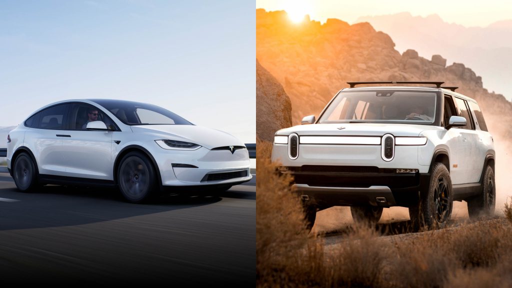 Rivian R1S vs Tesla Model X