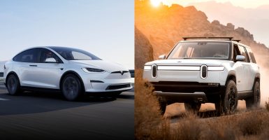 Rivian electric vehicles cars