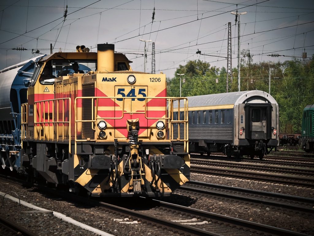 railroad tracks; solar energy