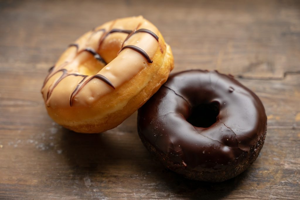 caffeinated donuts