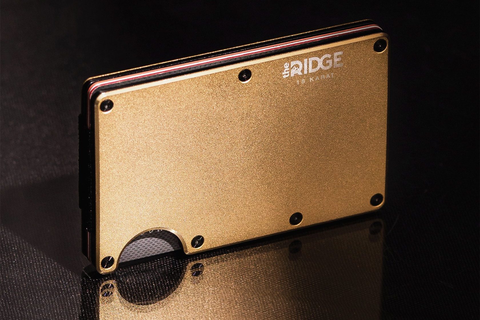 Minimalist ridge wallet design