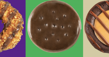 girl scout cookie makeup thin mints