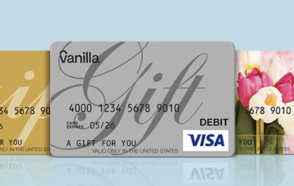 vanilla gift card