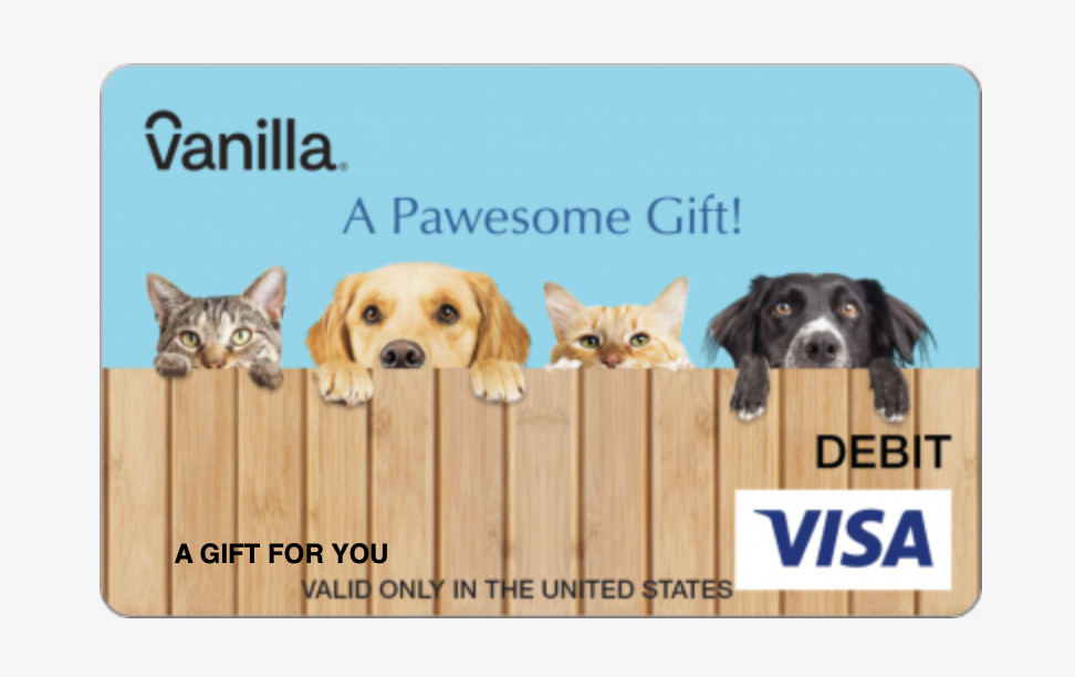 Vanilla Gift Card