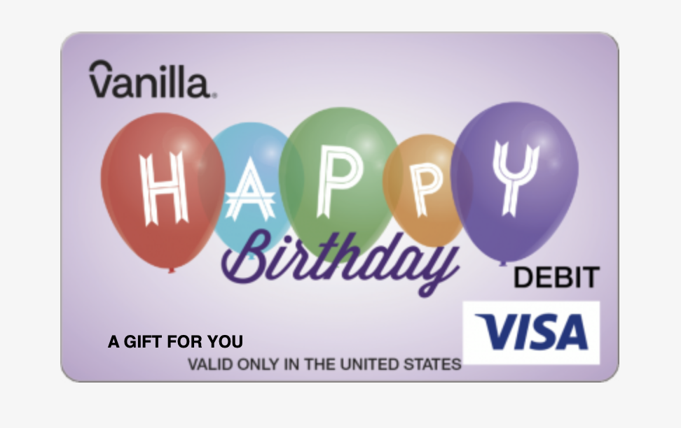 vanilla gift card