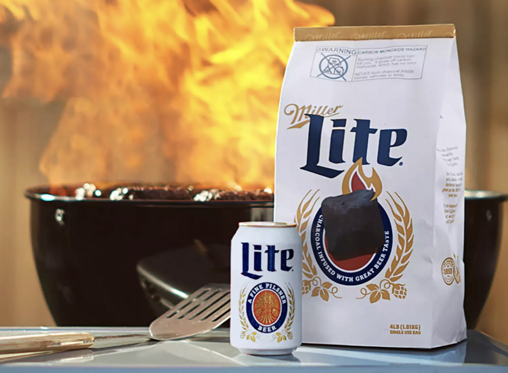 miller lite charcoal