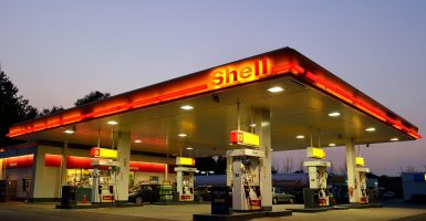 gas-powered cars shell gas prices