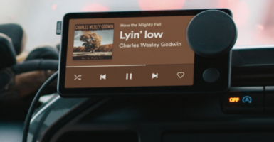 car spotify thing