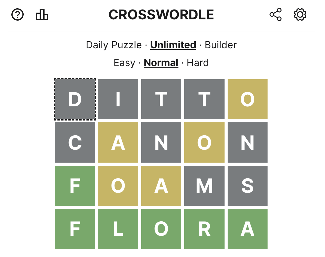 Crosswordle Wordle And Sudoku Combined