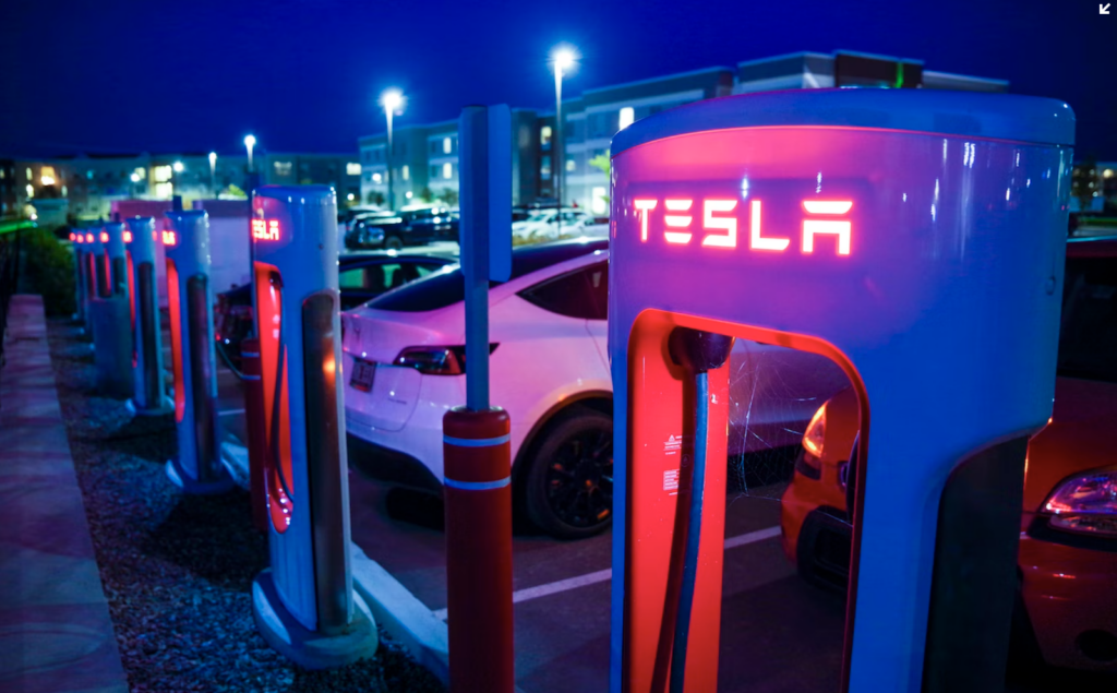 convenience stores tesla electric vehicles climate change