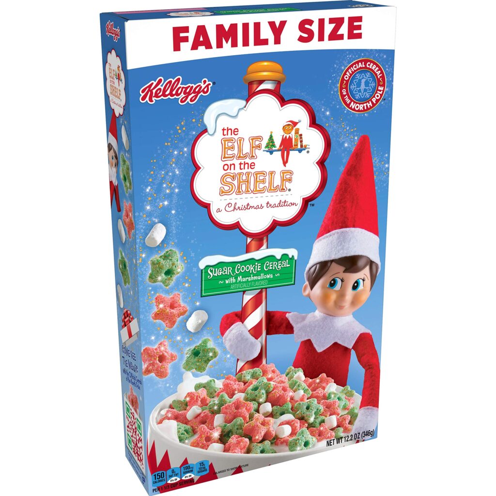 elf on the shelf cereal