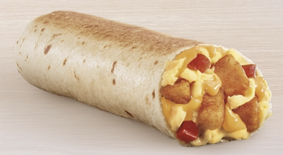 taco bell breakfast menu