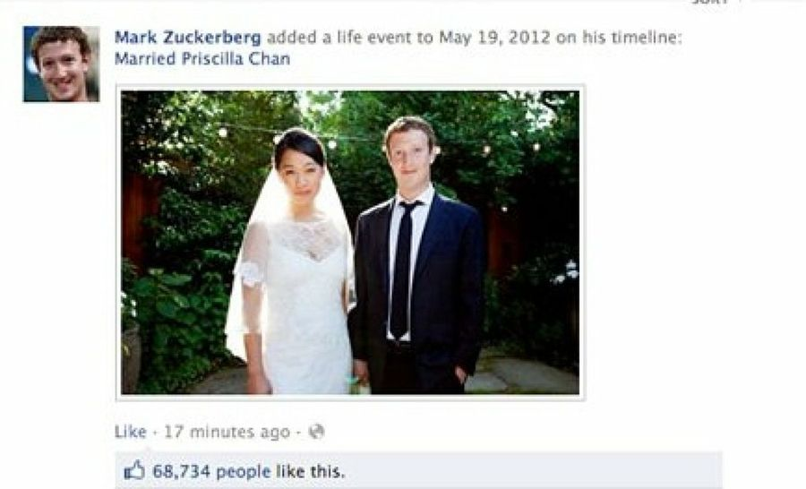 Mark Zuckerberg Marries Priscilla Chan