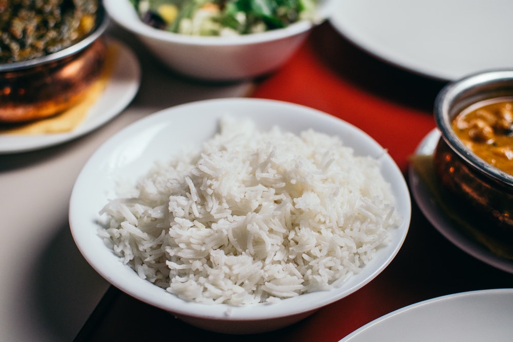 white rice