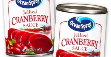 cranberry sauce labels