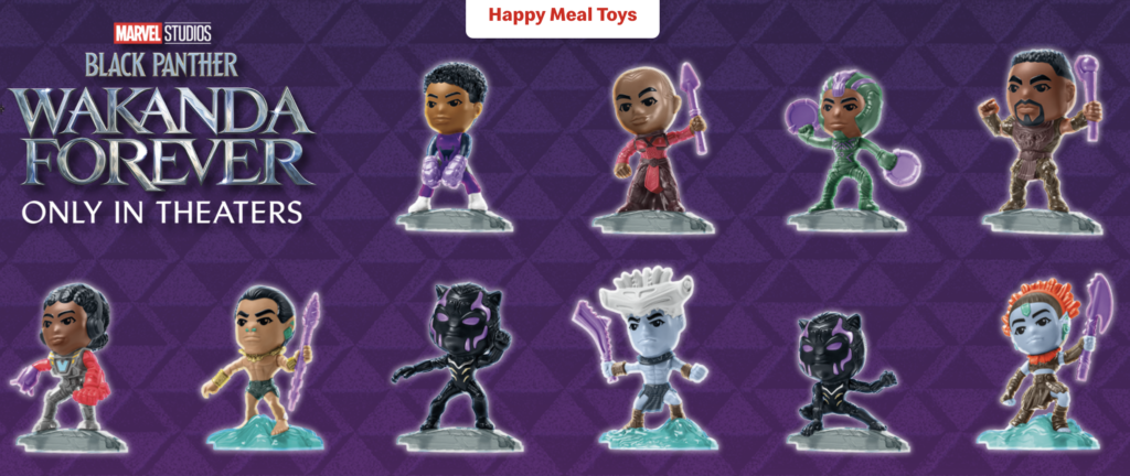 Black Panther: Wakanda Forever Happy Meal