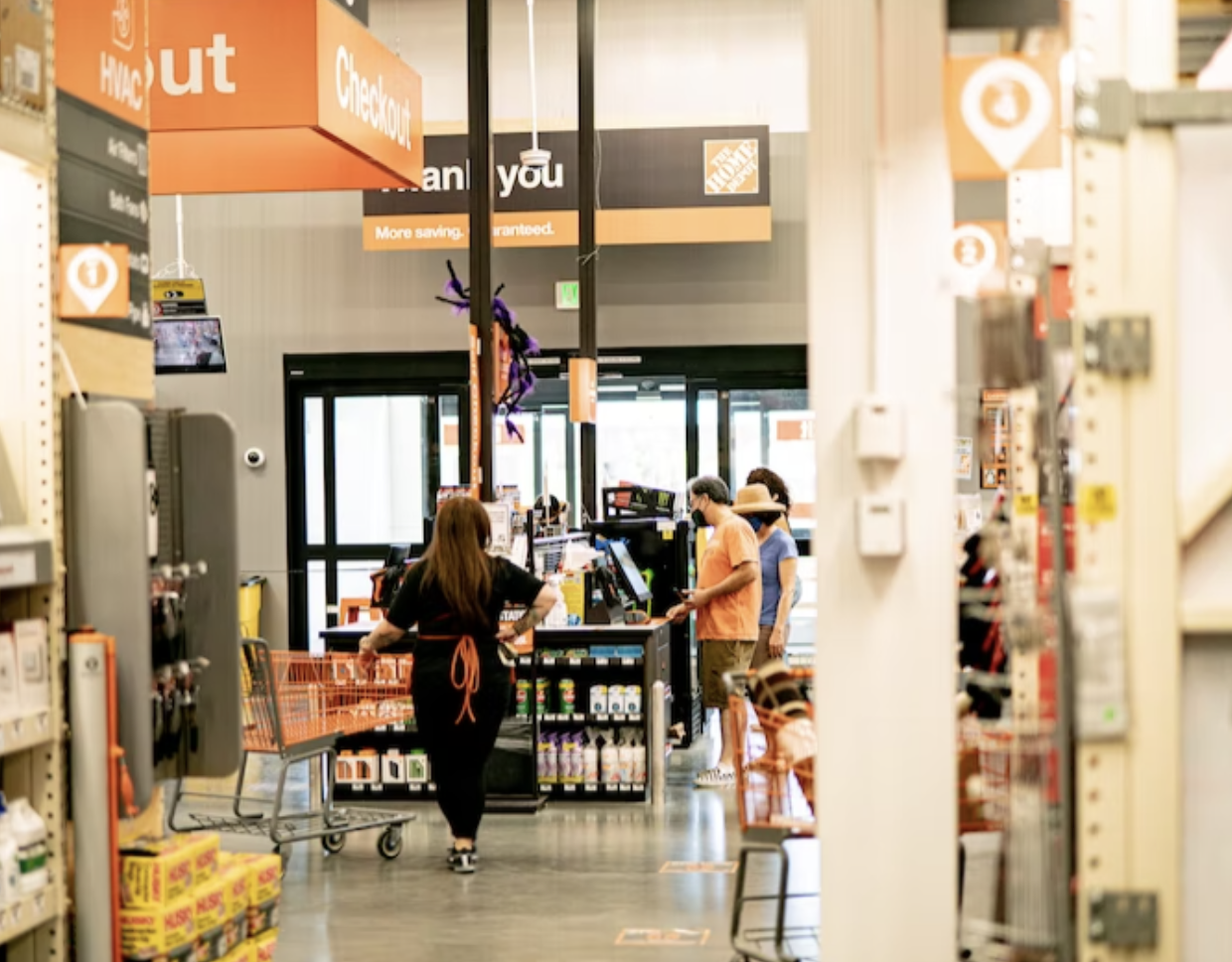 How Inflation Is Causing Consumers To Spend More Often At Home Depot