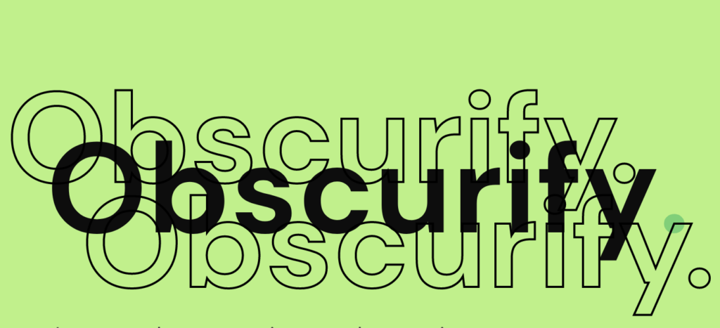 obscurify