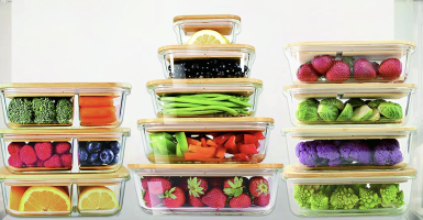 long-term food storage glass food storage containers