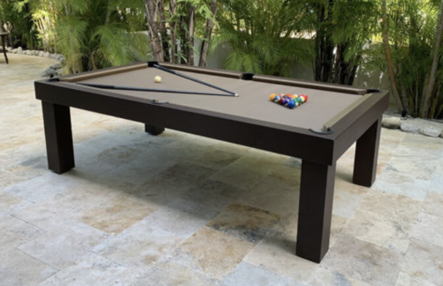 outdoor pool table