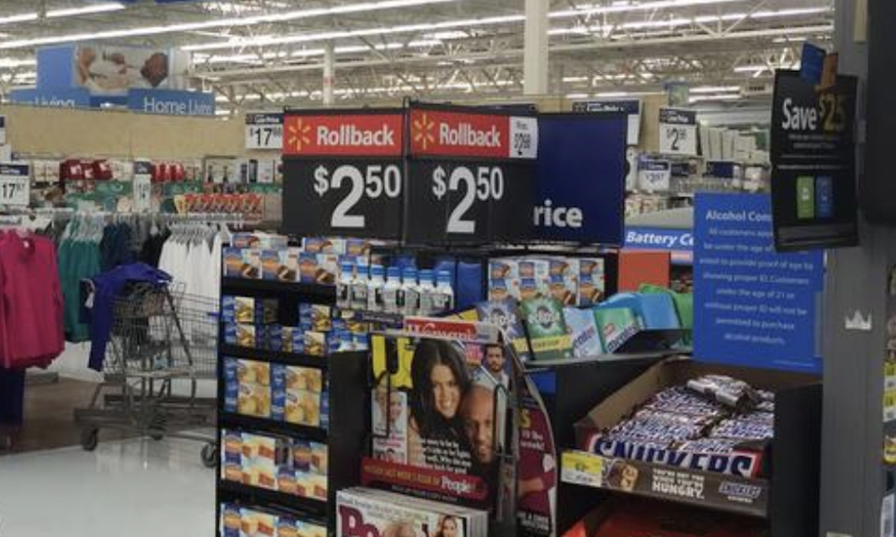 what does rollback mean at walmart