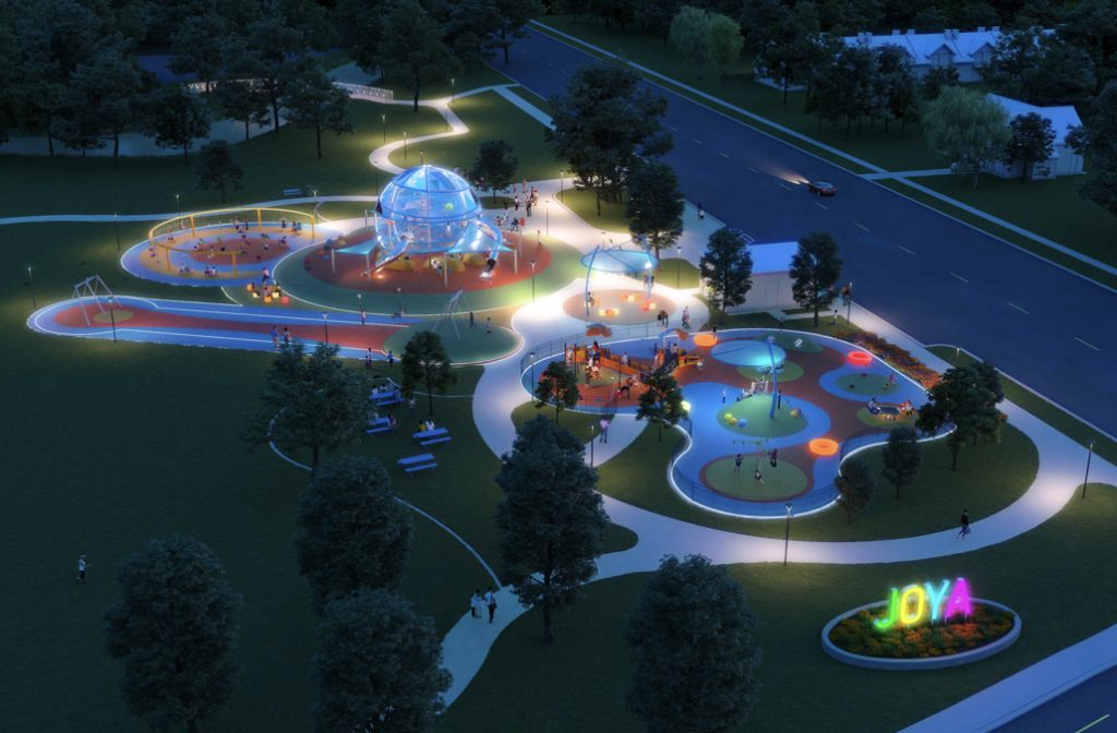 Glow in the dark park