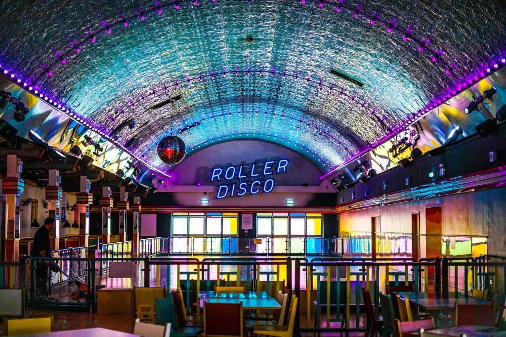 Roller skating rink