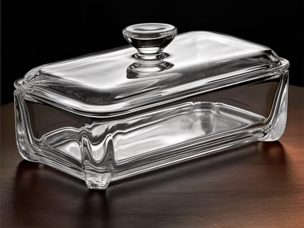 Glass Butter Dish