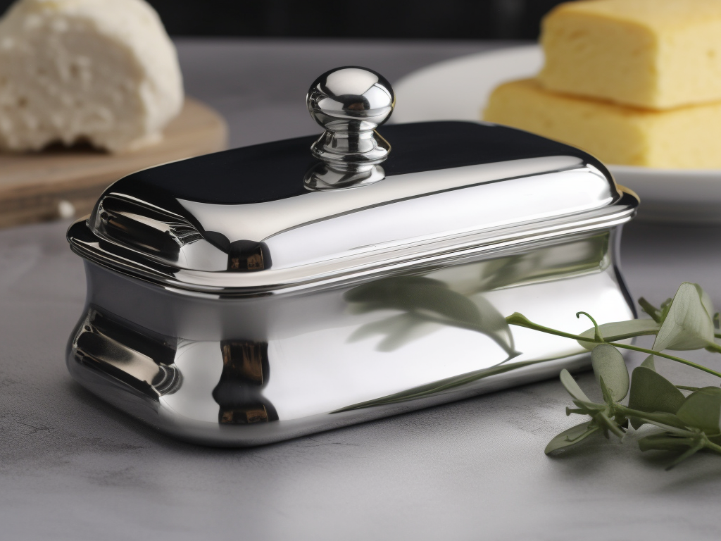 Stainless Steel Butter Dish