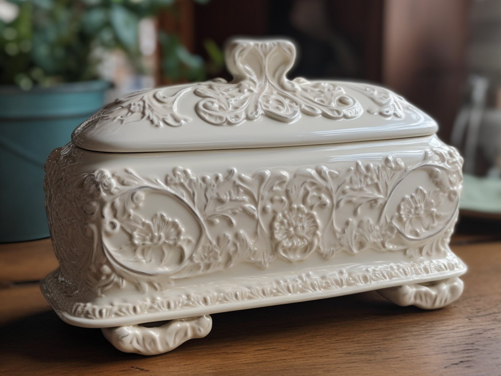 Porcelain Butter Dish